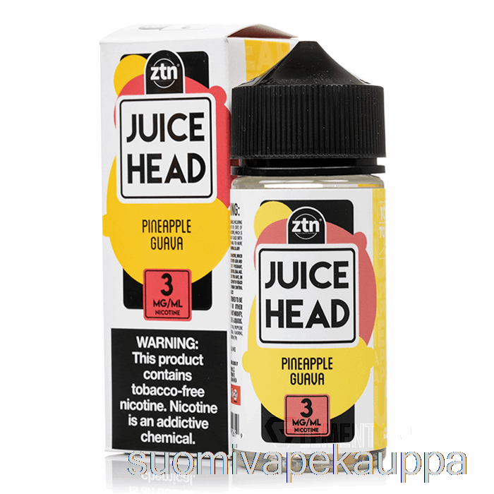 Vape Box Ananas Guava - Mehupää - 100ml 6mg